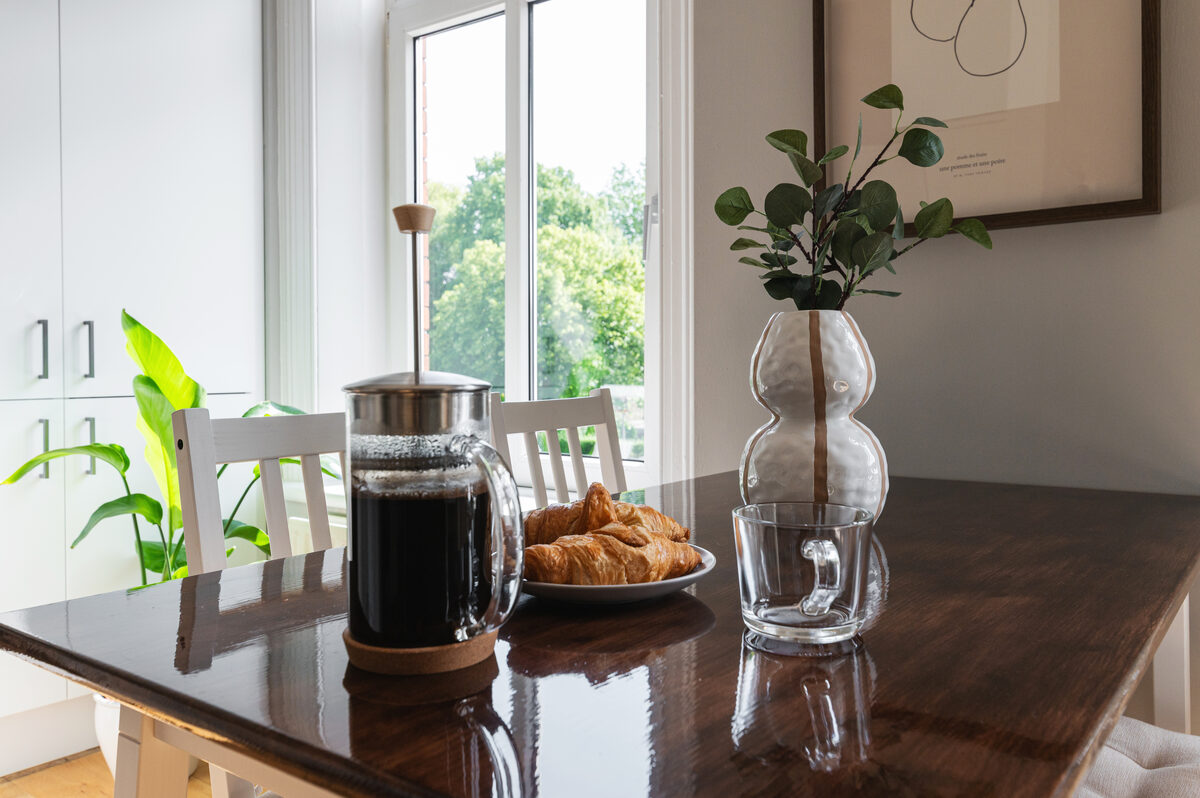 EirStay Donnybrook Dublin 4 breakfast and coffee in short stay apartment