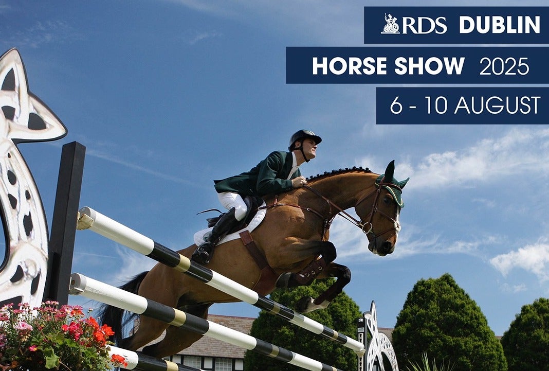 RDS Dublin Horse Show 2025 — 6 to 10 August in Ballsbridge, three minutes' walk from EirStay Donnybrook corporate serviced apartments