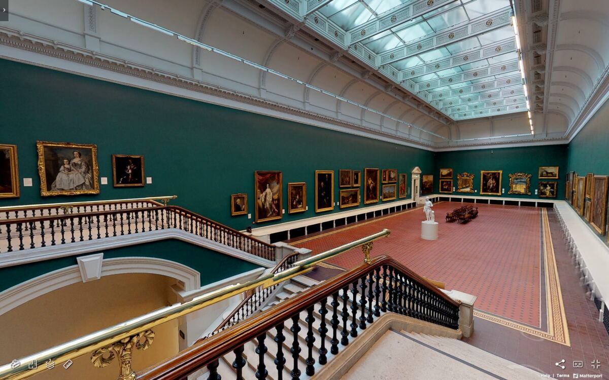 The Grand Gallery of the National Gallery of Ireland, Dublin 2 — free entry, European and Irish masters, walking distance from EirStay serviced apartments