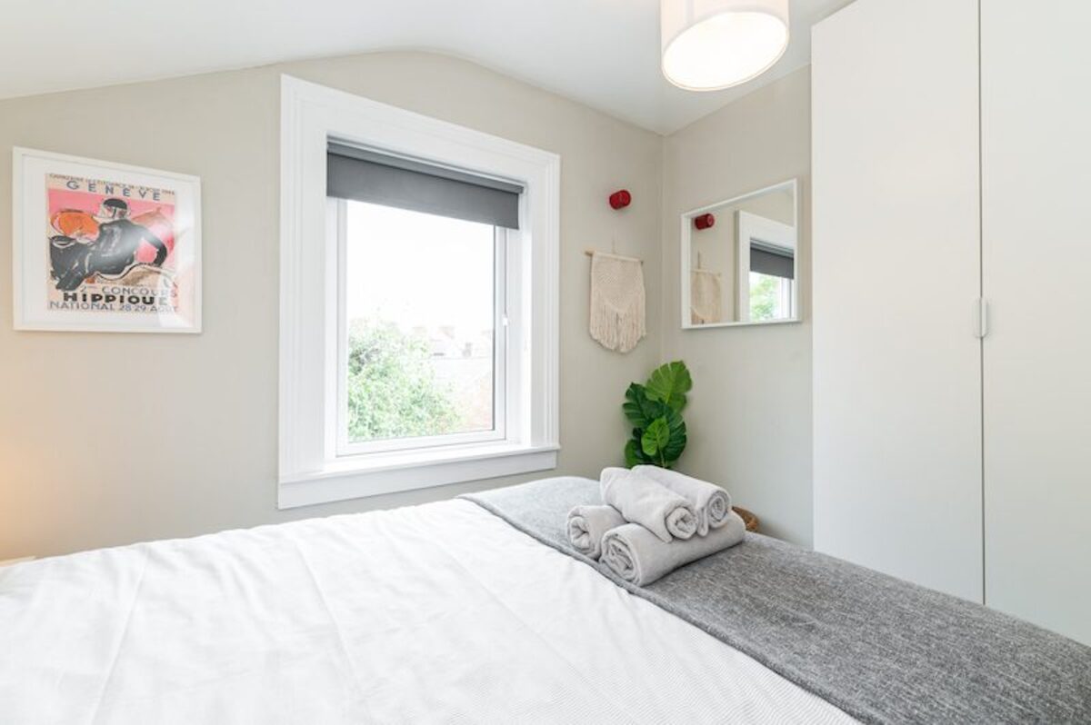 Interior styling in EirStay loft serviced apartment Ranelagh Dublin 6