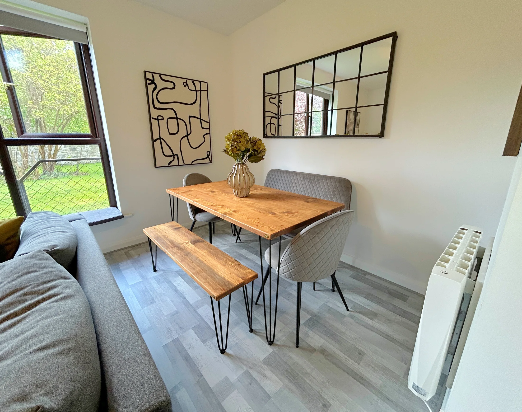 Rathgar apartment dining area