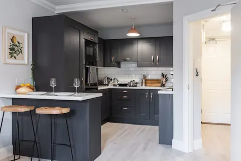 Living space in EirStay Aungier corporate accommodation Dublin 2 city centre