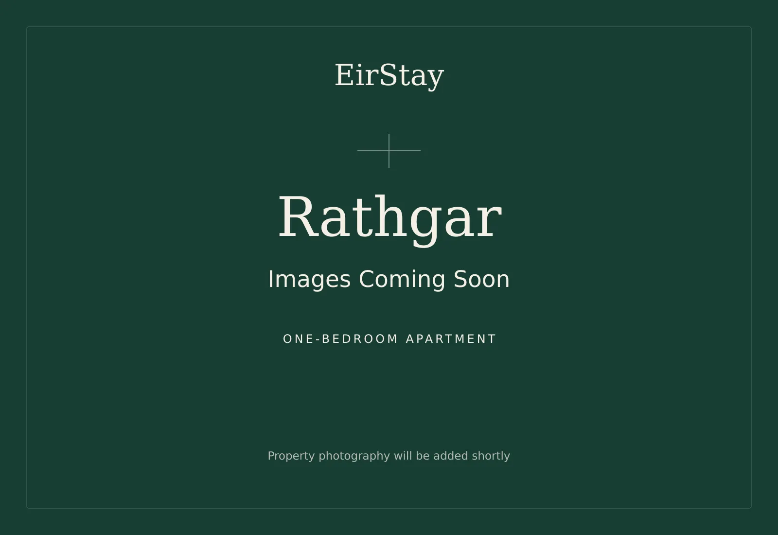Rathgar one-bedroom apartment — images coming soon (placeholder 1, not a property photograph)